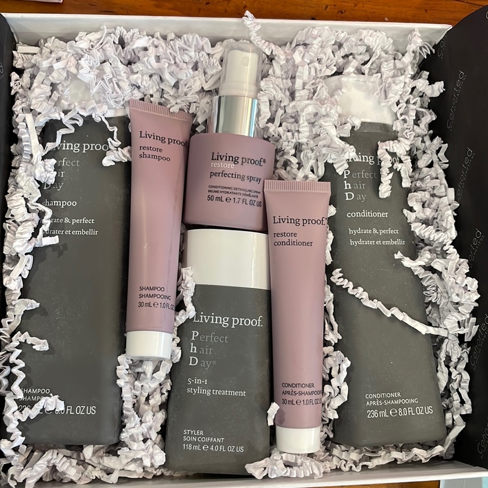 Living Proof Bundle!!! Cohorted living proof May Box Value 108 pounds